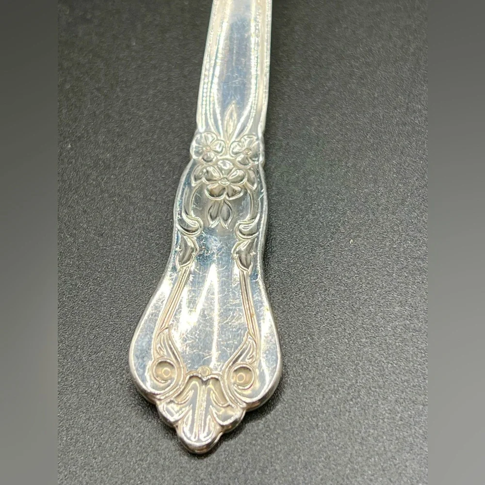 Vintage Wm A Rogers Oneida Silver Plated Vanessa Francesca Ladle Spoon 6.5 in